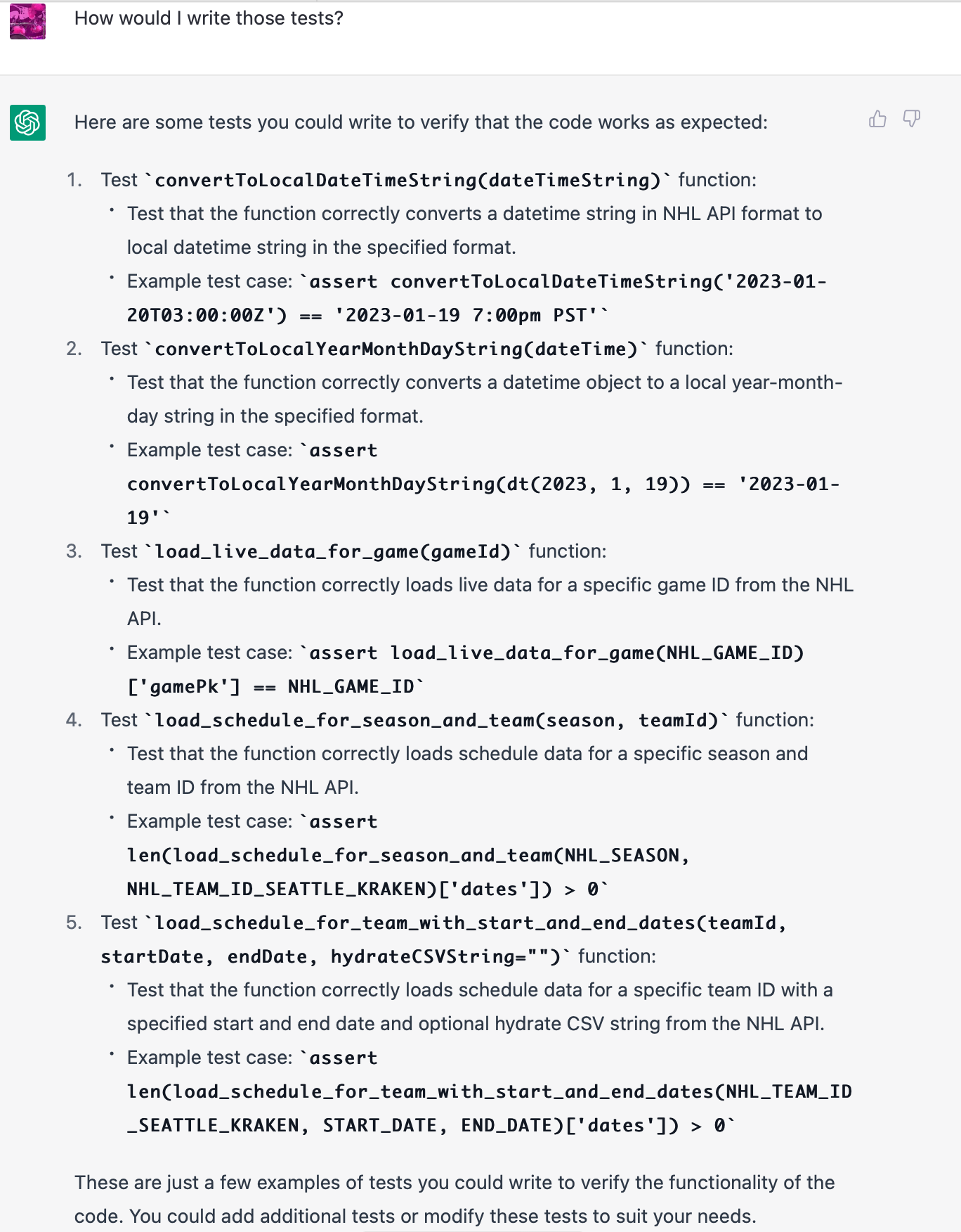 Using ChatGPT to Test Python | GenUI