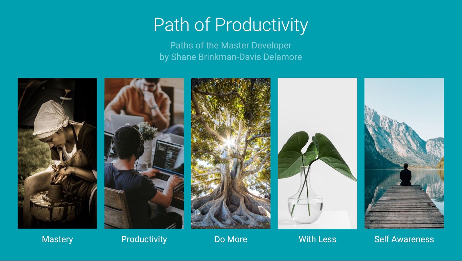 shane mastery productivity slides